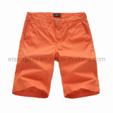 Orange Leisure 100% Cotton Men's Shorts (JGY-1401)