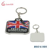 Wholesale Custom Made UK Flag PVC Keychain