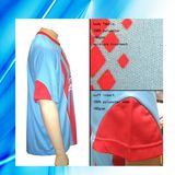 100% Polyester Man's Short Sleeve Soccer Jersey