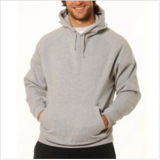 Custom Nice Cotton/Polyester Plain Hoodies Sweatshirt of Fleece Terry (F062)