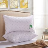 100% Mulberry Silk Filling Pillow with Quilted Cotton Shell