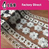 Soluble Embroidered Colored Trims Lace