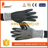 Ddsafety 2017 Black Nitrile Cut Resistant Glove