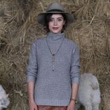 Best Selling Product Women High Neck Pullover Cashmere Sweater with Best Quality