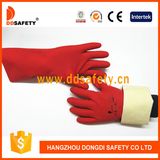 Ddsafety 2017 Flower Design Back with Pink Dots Gardening Gloves