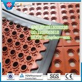 Antislip and Cheap Interlocking Drainage Rubber Mattress