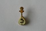 Medal Enamel Badge, Lute Shape Lapel Pin (GZHY-CY-002)