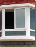 Water-Tight/Sound-Proof/Heat-Insulate PVC Sliding Window with Frosted Glass for Residential House