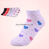 Factory Custom Men Women Colored Ankle Cotton Polyester Boat Socks