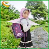 New Raincoat Outdoor Fishing Golf Child Adult Rain Coat Cover Transparent Umbrellas S/M/L Umbrella Children Headwear Hat Cap