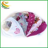 Cartoon Wholesale Baby Wear Cotton Bandana Baby Bibs