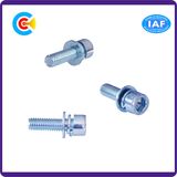 DIN/ANSI/BS/JIS Carbon-Steel/Stainless-Steel Galvanized Hexagon Socket Screws Machinery/Industry Fasteners Screws