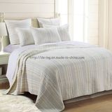 Pick Stitch Cotton Quilt in Blue&Green (DO6059)