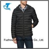 Men's Lightweight Water-Resistant Packable Hooded Down Jacket