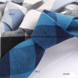 Plain Dyed Classic Checked Linen Casual Men's Necktie Factory