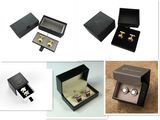 Customize Printing Cufflink Packaging Paper Cufflink Box