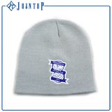 Plain Dyed Beanie Hat with Printing Label