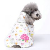 Mushroom Dog Pajamas/Clothes Jumpsuit