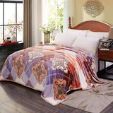 Microfiber Printed Quick-Dry Coral Fleece Flannel Blanket