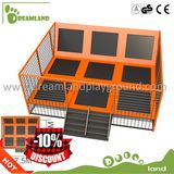 Commercial Indoor Trampoline with Rubber Mat 2017