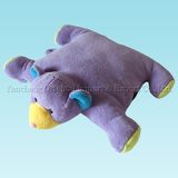 Plush Soft Teddy Bear Cushion with Buttons