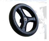 11.5” Black Solid Foam Stroller Wheel