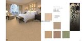 Machine Made Tufted Cut & Loop Wool Wall to Wall Carpet