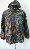 Short Breathable Camouflage Rainwear with Hood