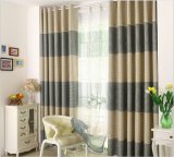 Chinese Style One Side Print Curtain Black-out Curtain (MM-117)