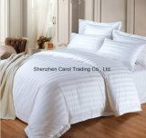 Cotton Striped Pattern Hotel Bed Sheet Duvet Cover Bed Linen