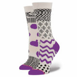 Custom Your Own Design Vivid Jacquard Socks