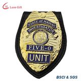 Customized USA Fbi Medtal Leather Military Badge