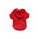 Custom Fashion Red Dog Hoodie