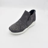 New Fashion Middle High Women Casual Shoes with Zipper and Spangle