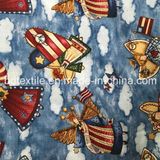 Latest Design Attractive Navidad Miniature Christmas Prints Fabric