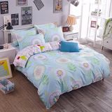 3-Pieces Printed Cheap Microfiber Bedding Set
