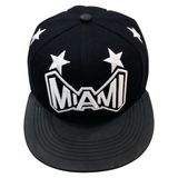 Black Hot Sale Snapback Baseball Cap with White Logo Gjfp17168