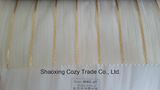 New Popular Project Stripe Organza Voile Sheer Curtain Fabric 008267