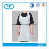 Polyethylene White Disposable Apron for Adults