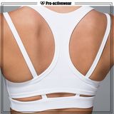 Custom Private Label Fitness Apparel Lady Supplex Yoga Bra