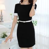 Plus Size Office Dress Designs Women Career Ol Pencil Dresses