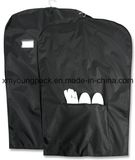 Black Nylon Suit Travel Garment Bags with Shoe Pocket