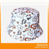 100% Cotton Custom Full Printed Pattern Bucket Cap