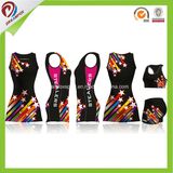 Sublimation Custom Cheap Netball Bibs Jersey Uniforms Netball Wear