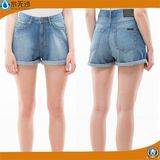 2018 Spring Women Casual Slim Fit Mini Cotton Denim Shorts