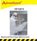 Spray and Blasting Type 5&6 Microporous Coverall (CVA1011)