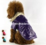 Outerwear Fleece Hooded Dog Jacket