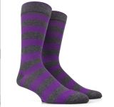 Zebra-Stripe Diagonals Patterned Odd Socks Knitting Men Fashion Style Free Collocation