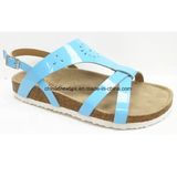 China New Woman Fashion Sandals Soft Wood Sole