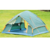 3-4 Person Double Layer Foldable Camping Outdoor Tent